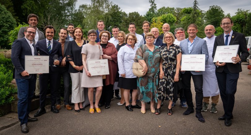 Remise du Trophée Les Terroirs d'Alsace sur Carte 2022 ACT-0